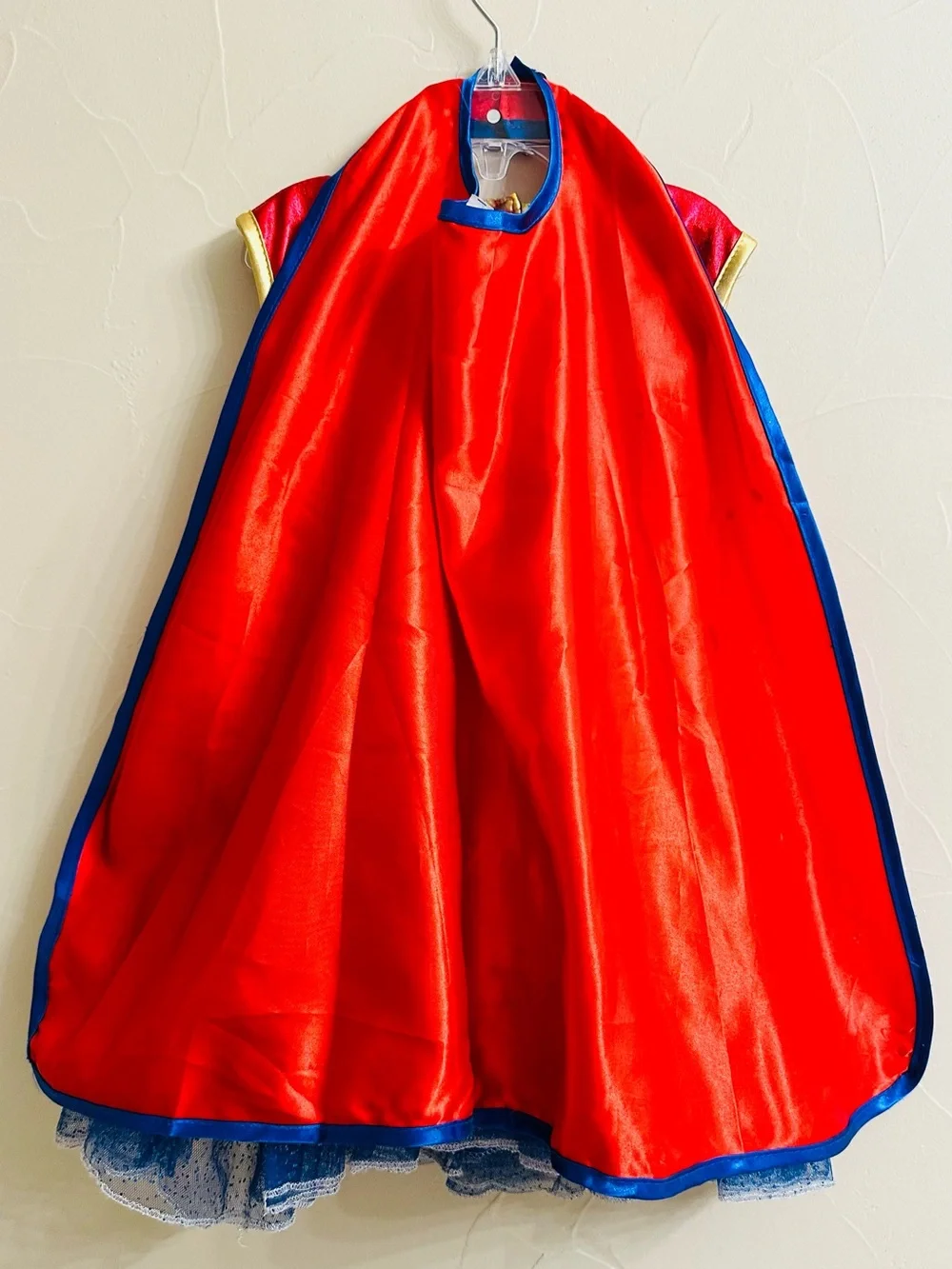 Wonder Woman Costume Tutu Dress for Kids, Girl's Small (4-6)
